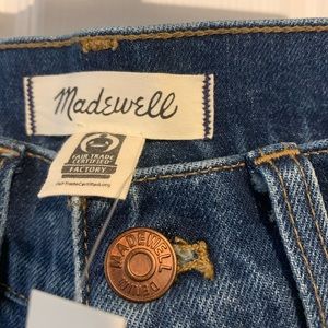 NEW Madewell high rise vintage straight leg jean